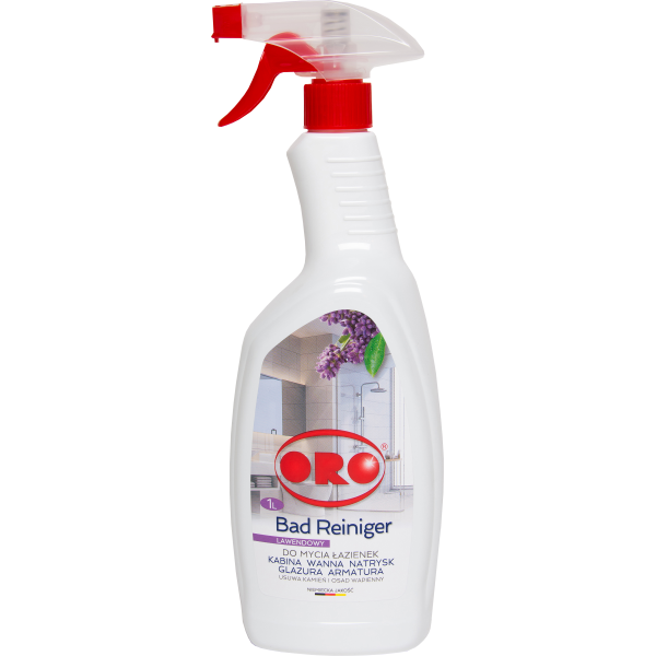 Płyn do mycia łazienek / ORO Bad-Reiniger "Lavender", 1L.