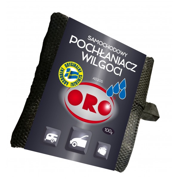 ORO Pochłaniacz wilgoci do samochodów, 100g