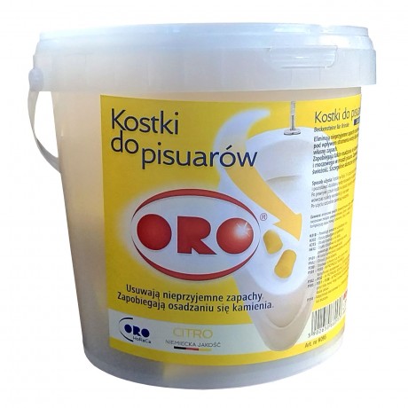 ORO Kostki do pisuarów, CITRO / Beckensteine, CITRO, 1 kg