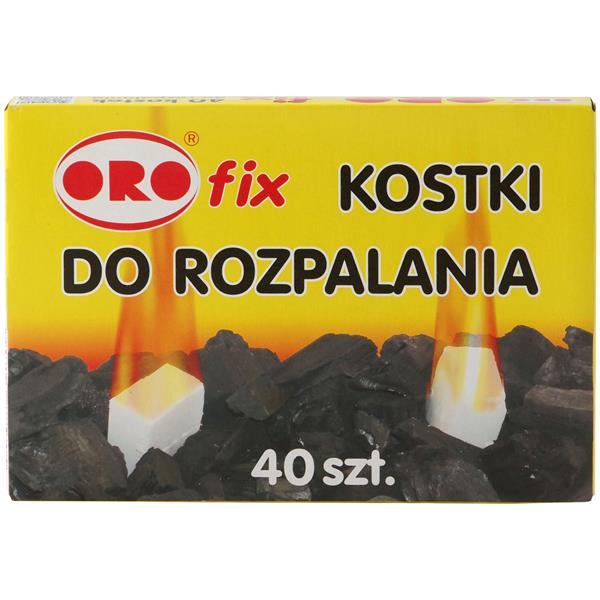 ORO-fix kostki do rozpalania (białe),*40