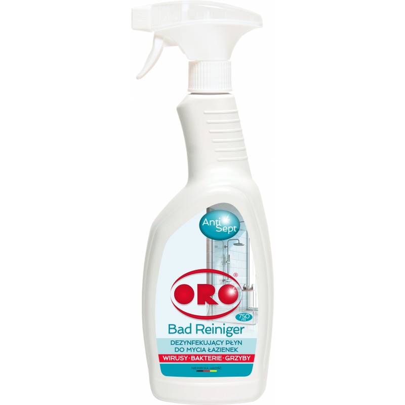 ORO Antisept Dezynfekujący płyn do łazienek Bad Reiniger, 750 ml