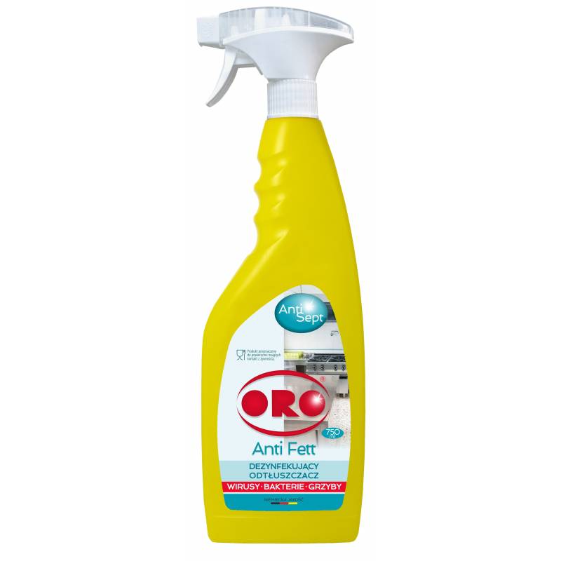 ORO AntiSept Dezynfekujący Odtłuszczacz, 750 ml