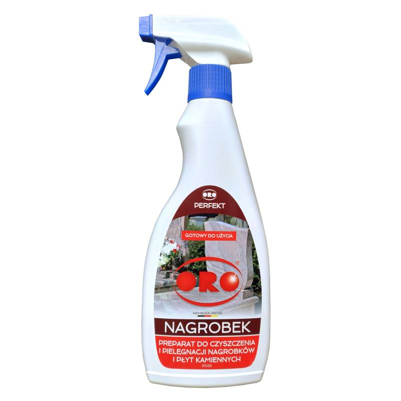 ORO preparat do czyszczenia, pielęgancji nagrobków i płyt kamiennych / Grabsteinreiniger, 500ml