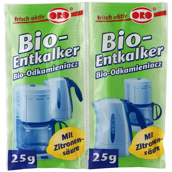 ORO  BIO proszek do odkamieniania AGD, 2*25g