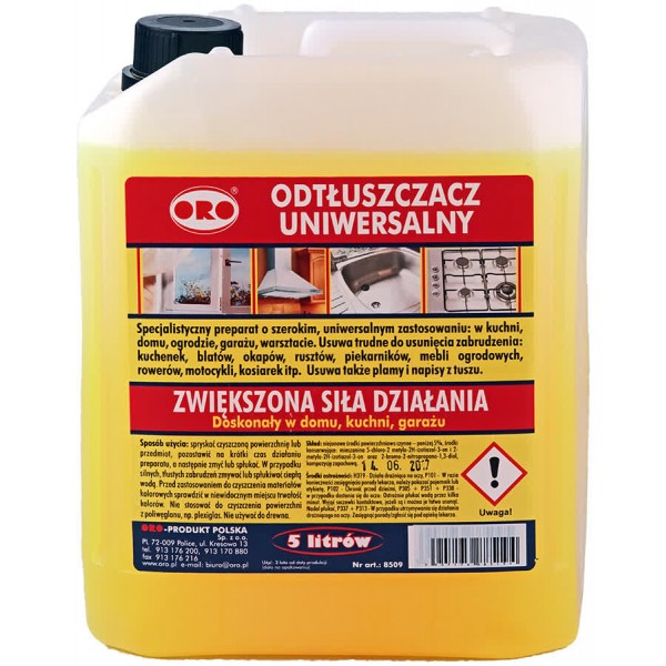 ORO odtłuszczacz uniwersalny, 5 L